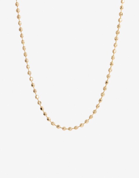 Collares Cortos Metal Collar Corto Metal Delicado - Dorado