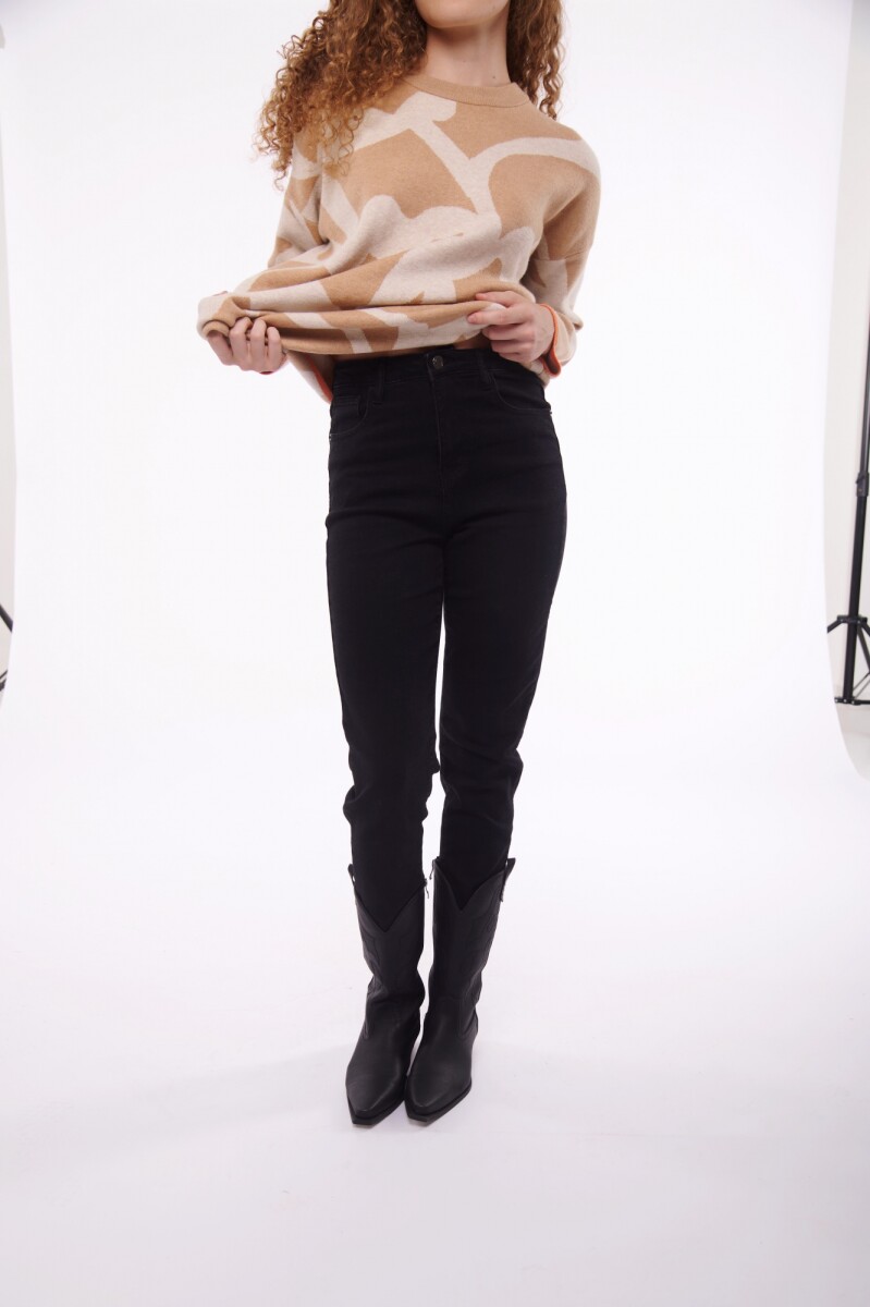 JEAN MANDI SKINNY - NEGRO 