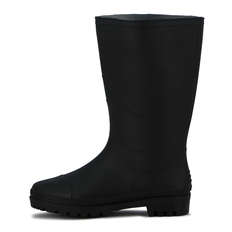 Macri Bota Lluvia Hombre Negro