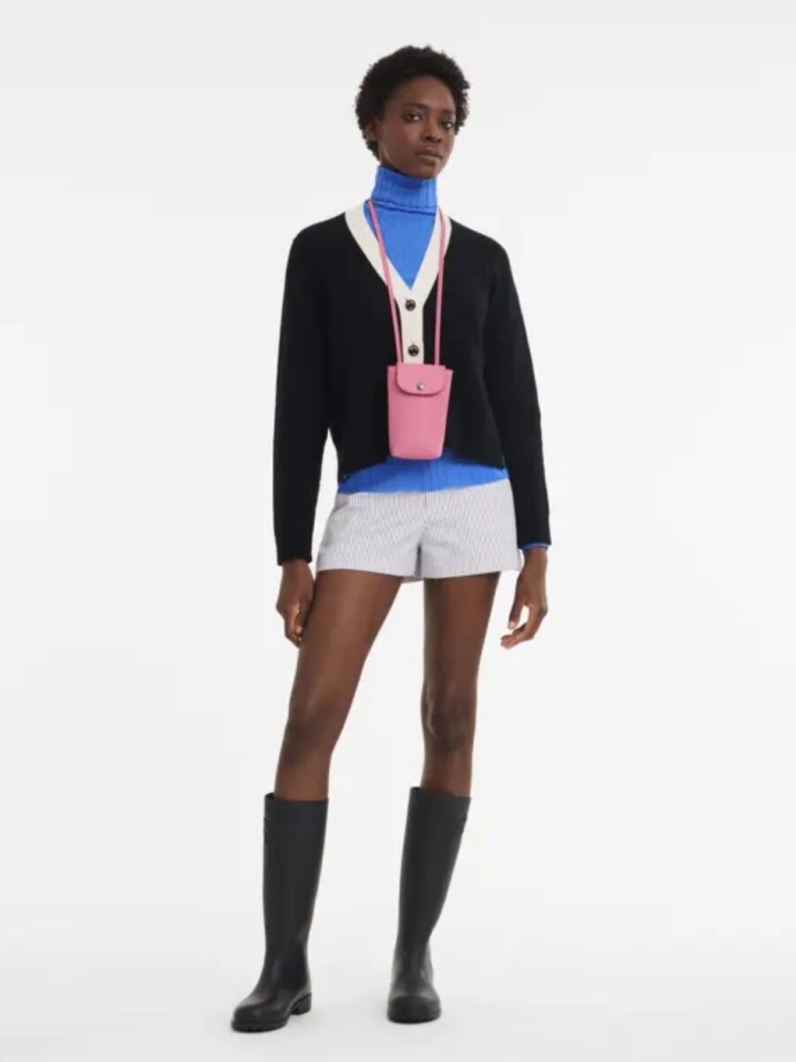 Longchamp -Funda de teléfono con cordón, Le pliage Xtra 