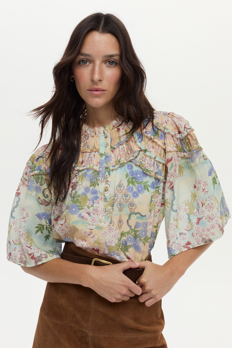 Blusa Naia Rosa