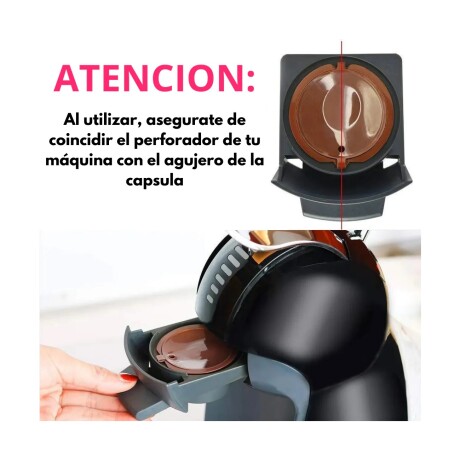 ECOCAPSULAS DE CAFÉ REUTILIZABLES 50ML 5PCS MARRON