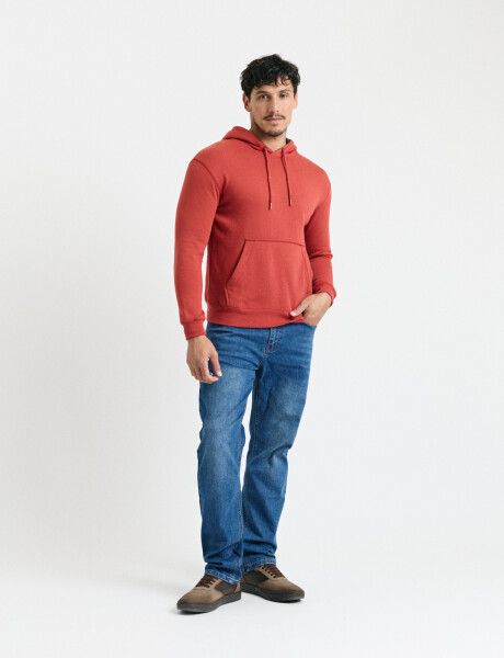 470914 SWEATER CANGURO HARRY Naranja