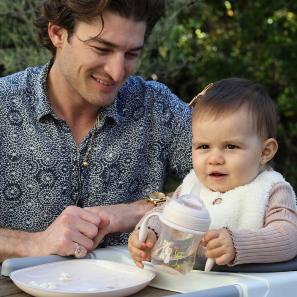 Vaso evolutivo 4m+ CHICCO rosado