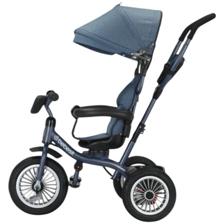 Triciclo 360º Deluxe Bebesit Gris y Negro Triciclo 360º Deluxe Bebesit Gris y Negro