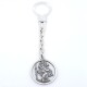 Llavero en plata con imagen de San Cristobal Llavero en plata con imagen de San Cristobal