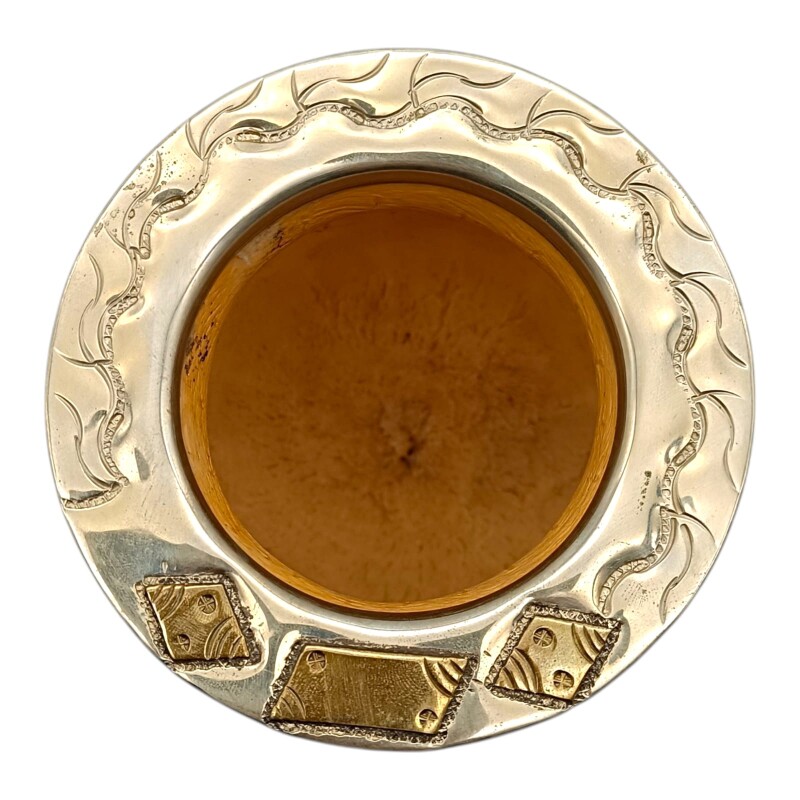 Mate Imperial con apliques en bronce - ALPACA - 05 marrónuniforme