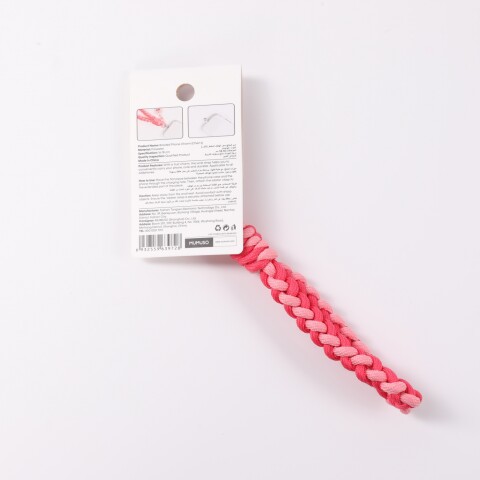 COLGANTE TRENZADO PARA TELÉFONO (CEREZA) COLGANTE TRENZADO PARA TELÉFONO (CEREZA)