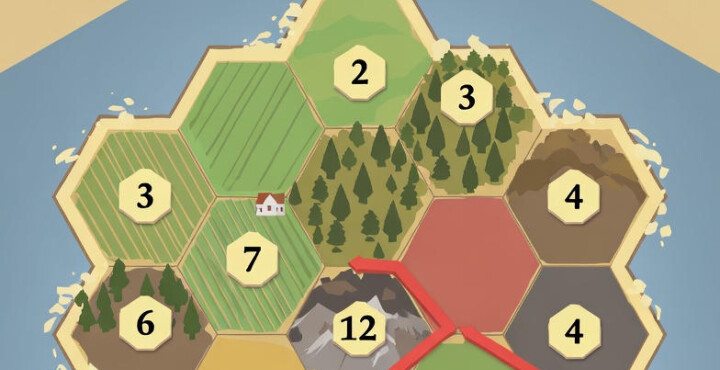 Cinco piques para jugar Catan