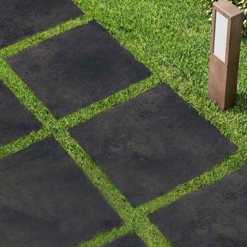 PISO ELEVADO PORCELANATO 60X120 ANTIDESLIZANTE NEGRO MATE GAMAS DE NEGRO