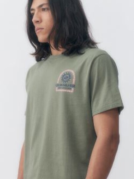 T-SHIRT QUIKSILVER 40604 VERDE