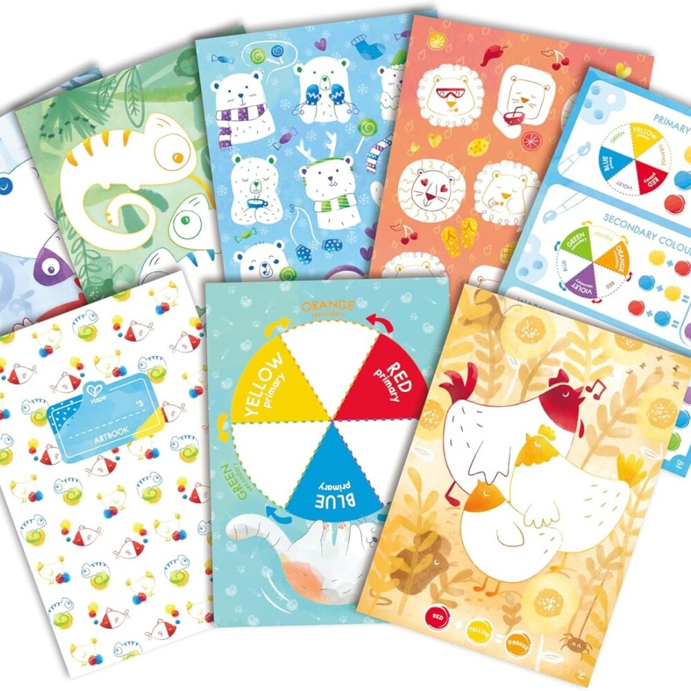 Kit pintar mezclando colores HAPE Kit pintar mezclando colores HAPE