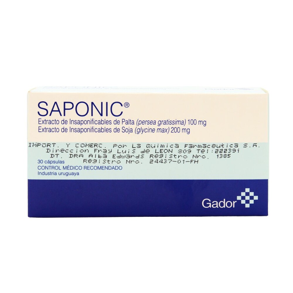 SAPONIC CJ X 30 CÁPS. única