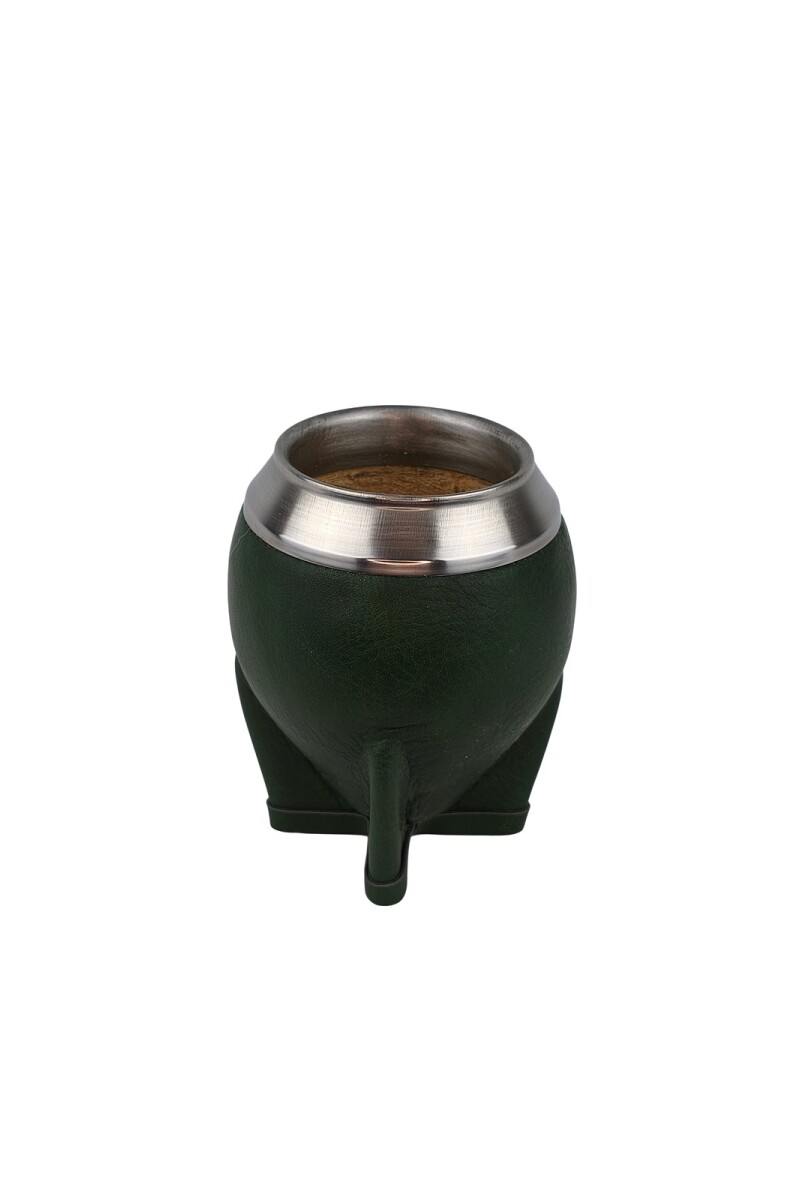 Mate calabaza simil color torpedo verde