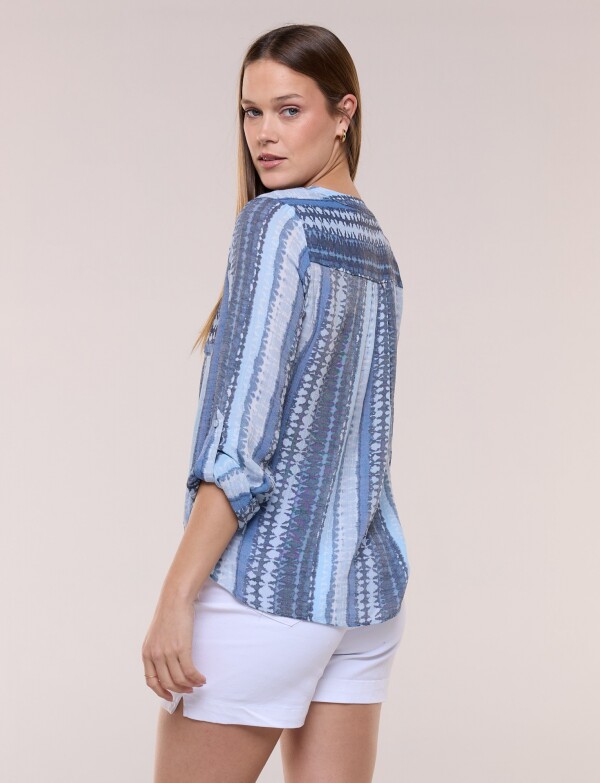 Blusa Nudo AZUL/MULTI