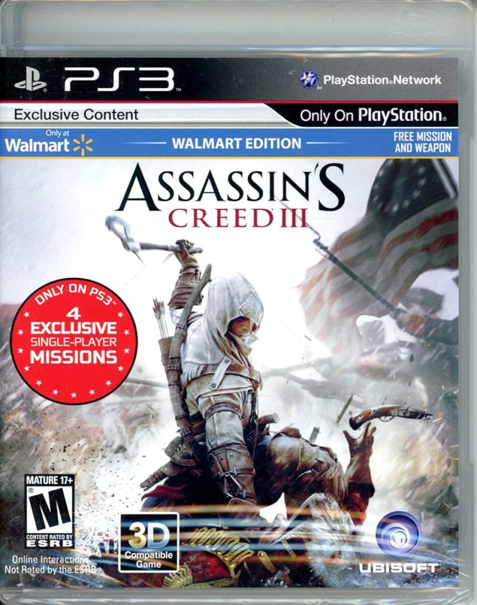 JUEGO ASSASSINS CREED 3 PS3 
