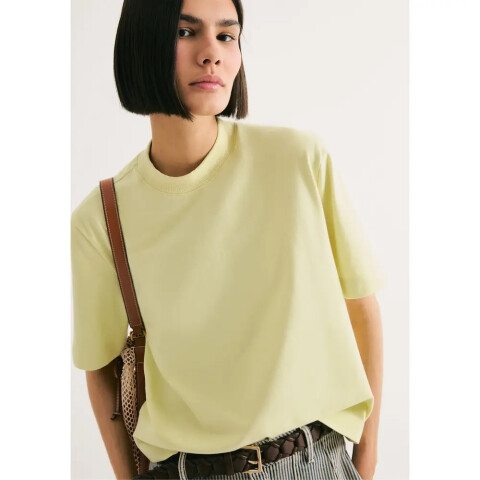BLUSA MM FEM AMARELO CLARO