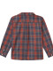 Camisa Cuadro Tartan Azul Pato