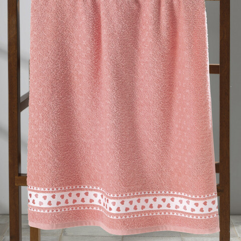 Toalla Mano Dohler Jacquard Premium 50 x 80 cm 100% Algodón 6987 - ROSA