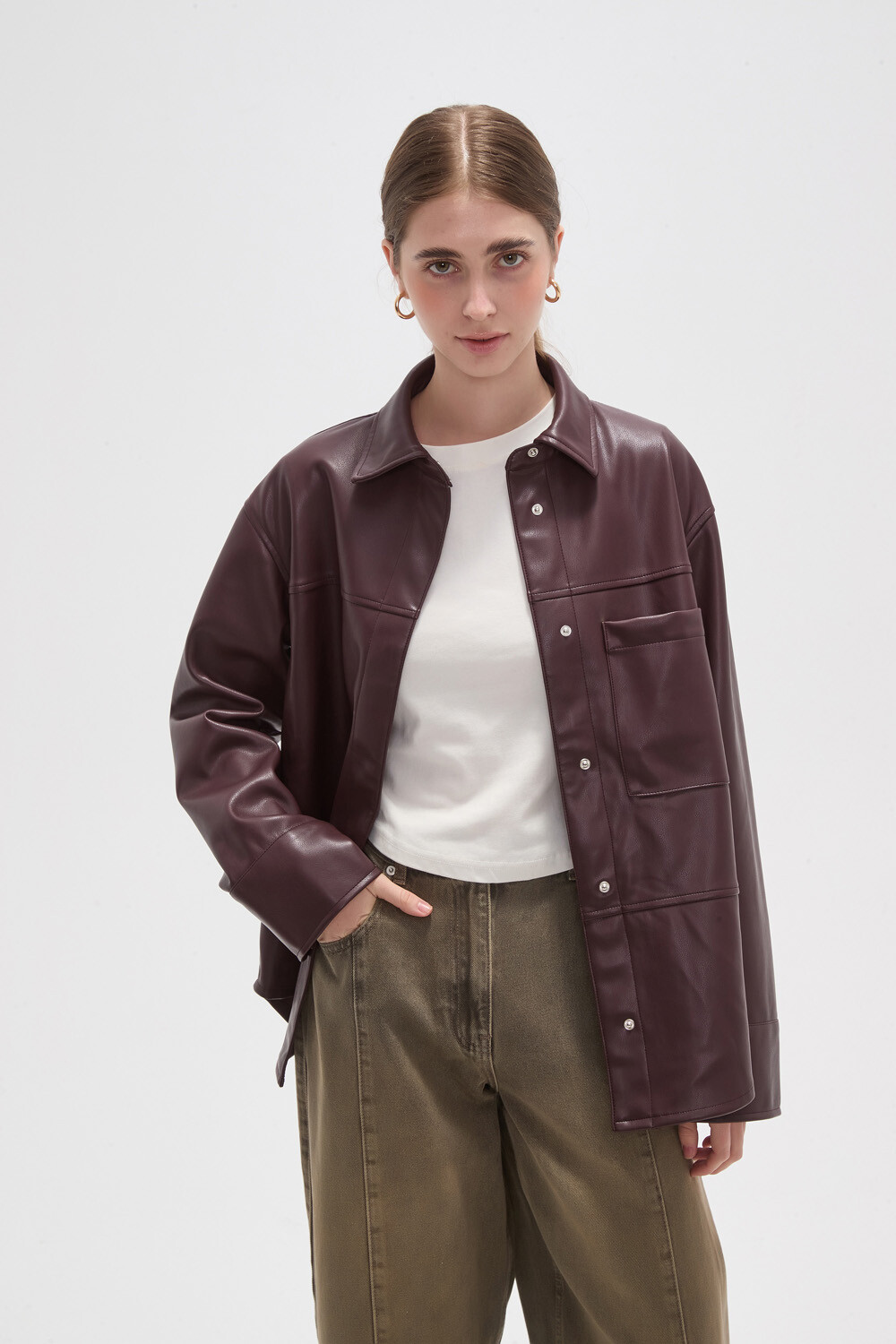 Sobrecamisa Pointer Cereza Oscuro