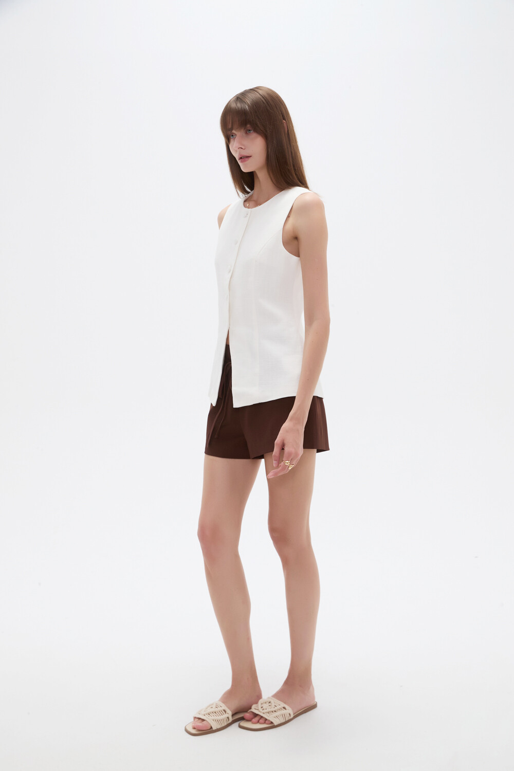 Chaleco Paulin Marfil / Off White