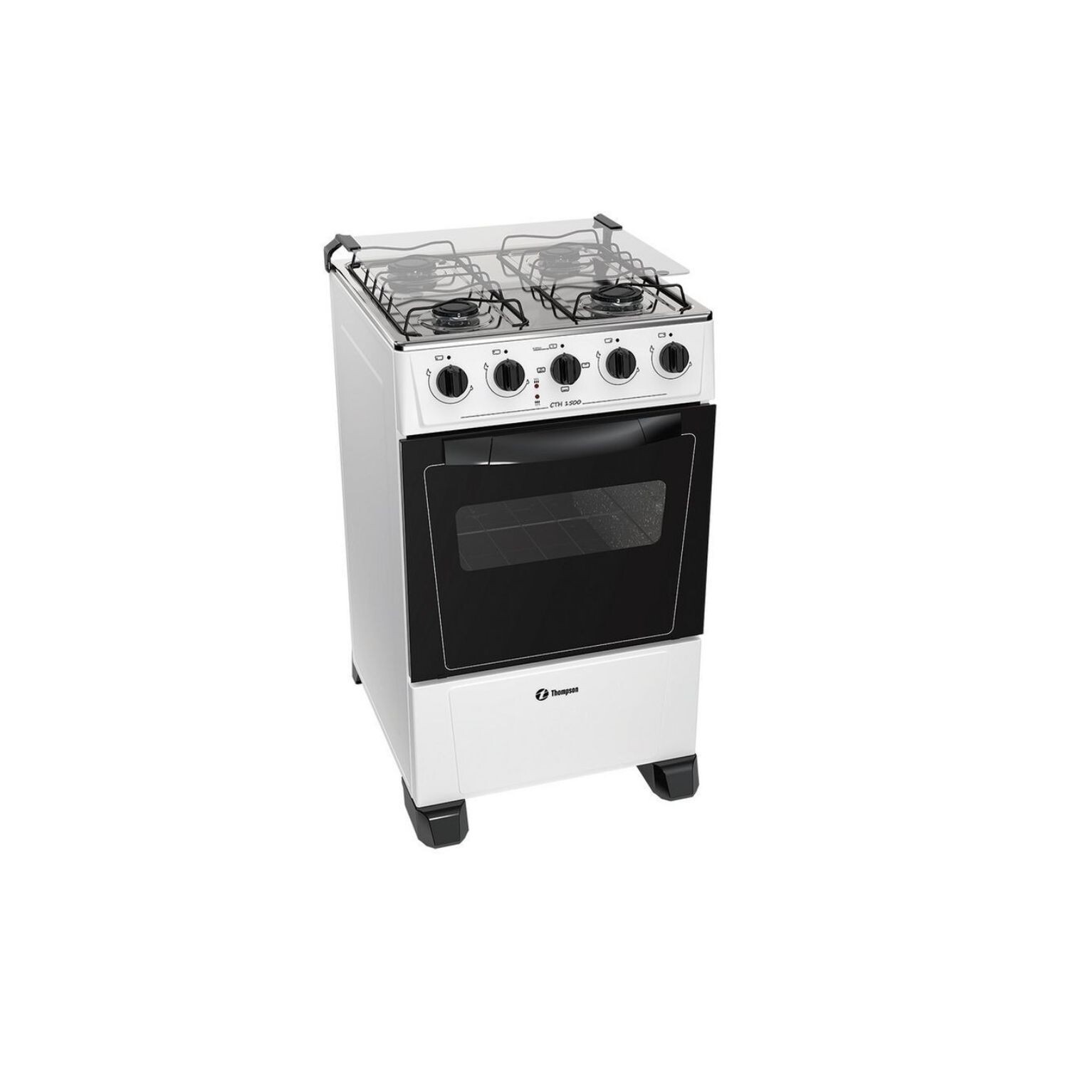 Cocina combinada 1500 - THOMPSON - Blanco — Rustico Hogar