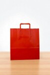 Bolsa lisa acuario 30x12x32 cm ROJO