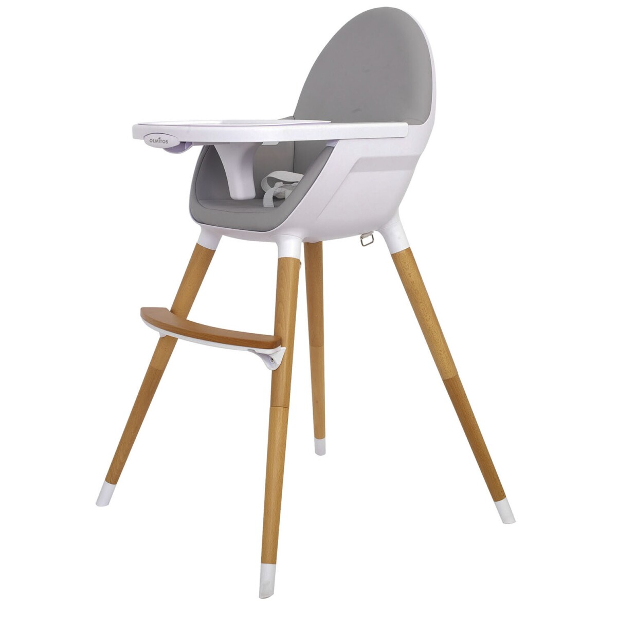 Silla para comer ajustable 3 en 1 en madera Olmitos 