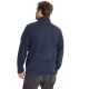 Campera caterpillar Microfleece full ZIP Azul