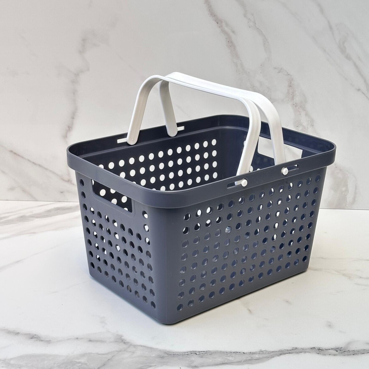 Canasto Organizador Polipropileno Alto 18cm x Ancho 22cm x Largo 31cm 