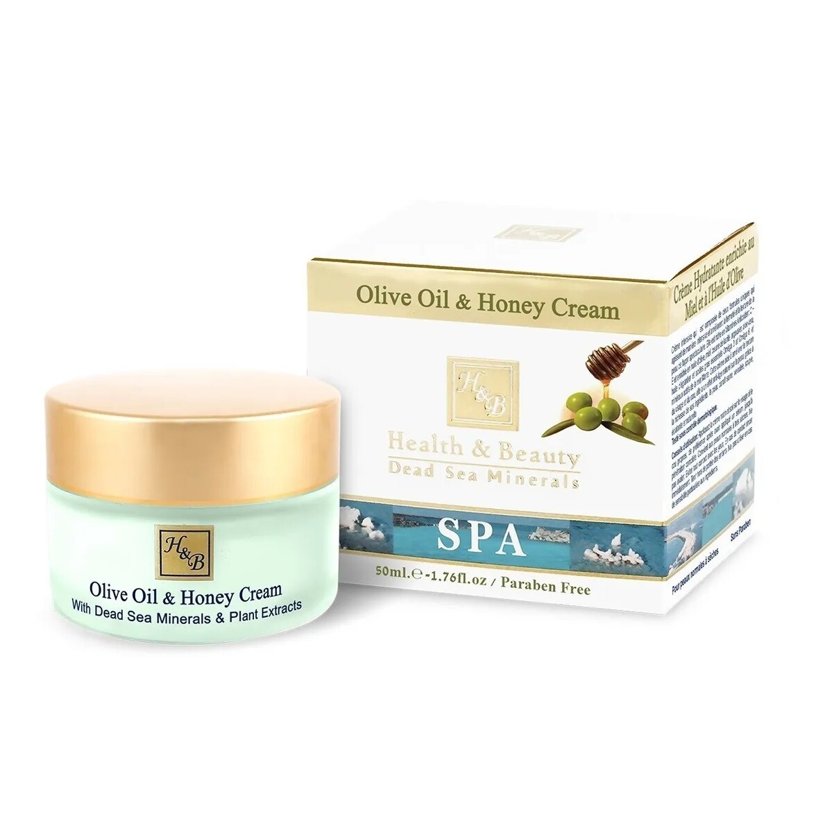 Crema Antiedad Aceite Oliva/miel Health & Beauty Fps20. 50ml 