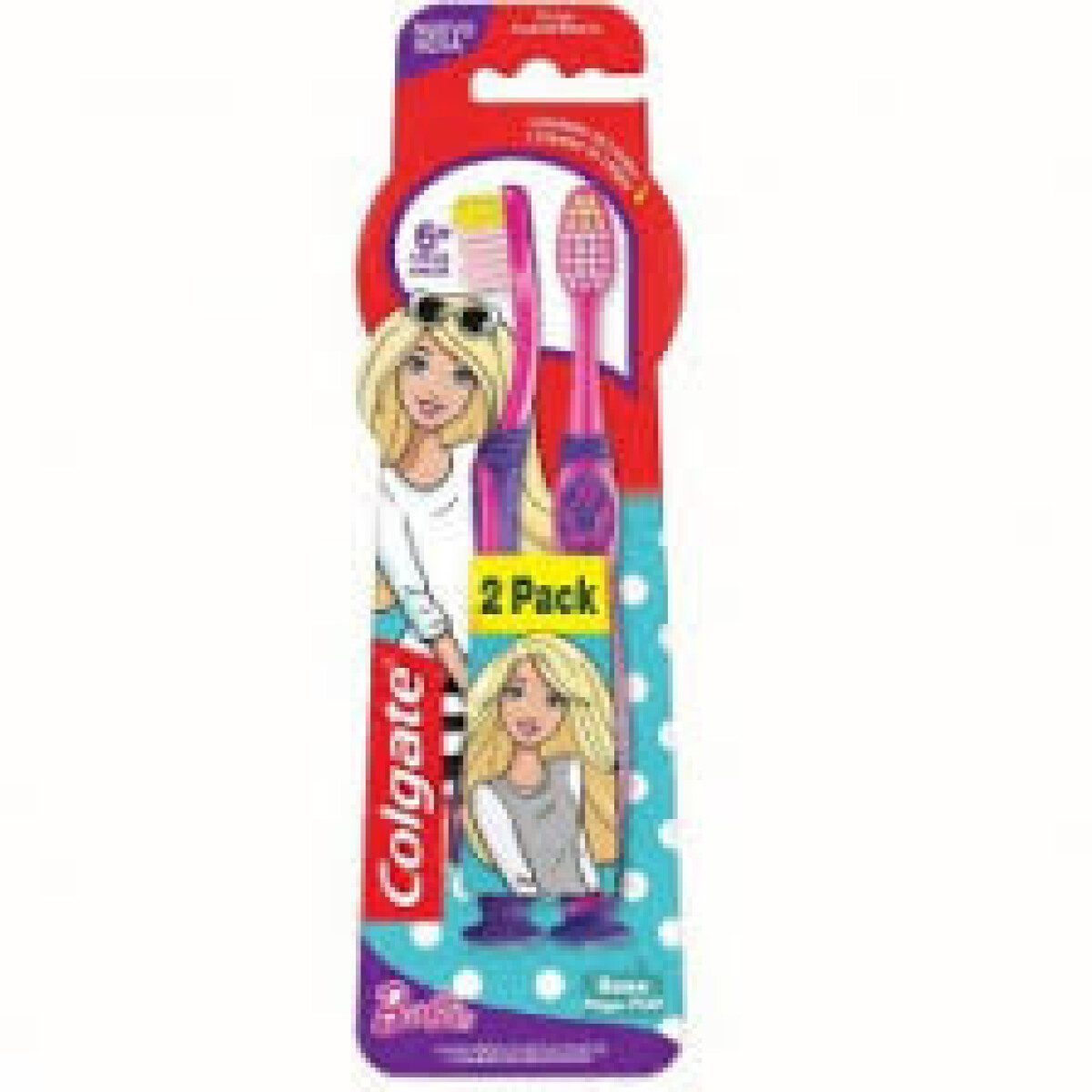Colgate Slim Barbie 2 x1 +6 – Pasta Dental Infantil con Cepillo