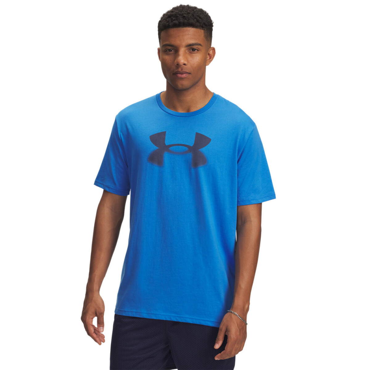 UA M REFLECTIVE BIG LOGO SS-ORG - BLU-402 
