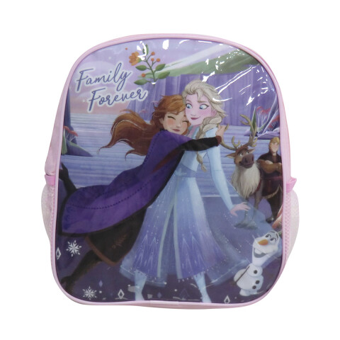 Mochila Infantil Frozen 30 x 24 cm ROSA CLARO