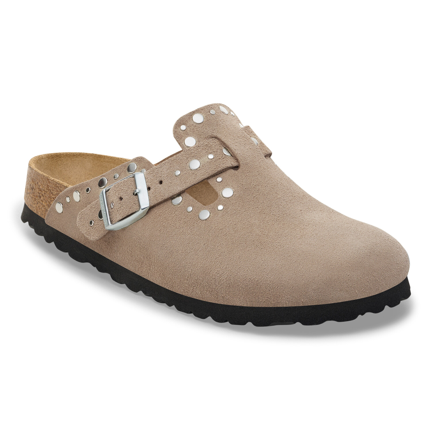 Slapi Boston Rivet Boston Rivet LEVE Taupe - Taupe — Birkenstock