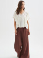 Pantalon Rafi Marron