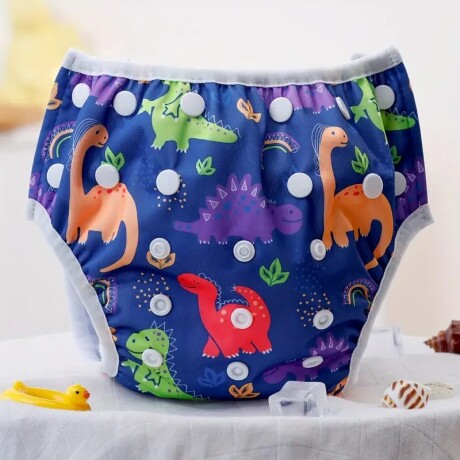 Pañal Malla Para Piscina Reutilizable Ecológico Dinos