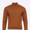 Sweater cuello alto cobre