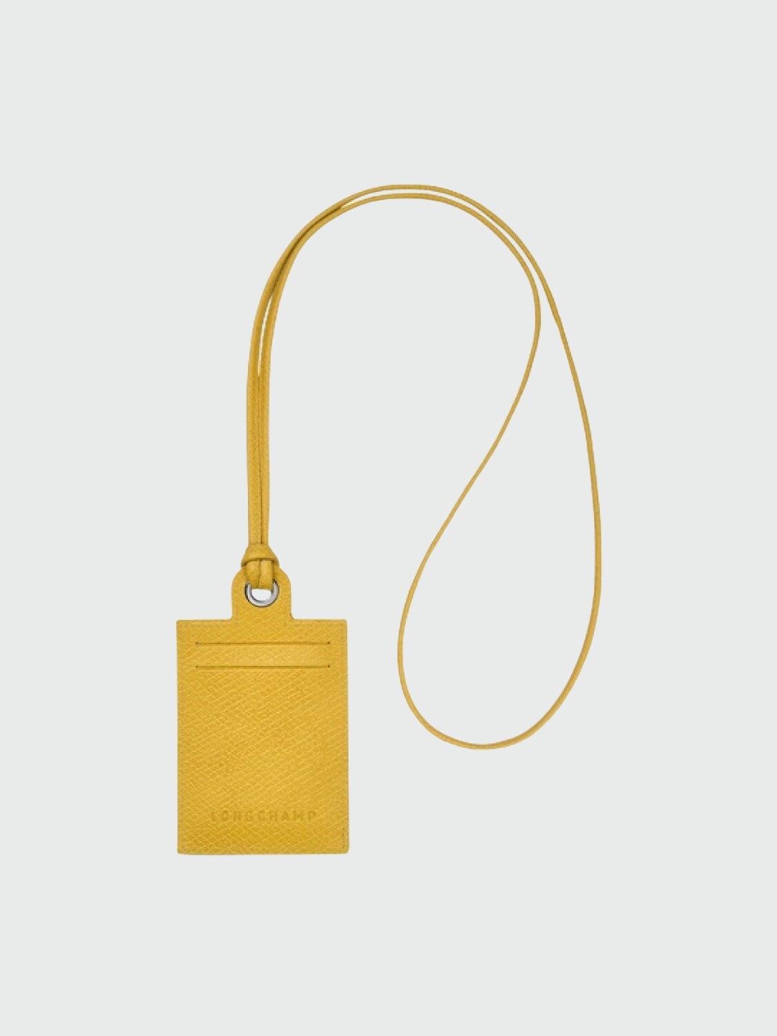 Longchamp -TARJETERO CON COLLAR LE PLIAGE Celeste Claro