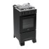 Cocina Dako Amazonas 4 Hornallas 2220 Negro