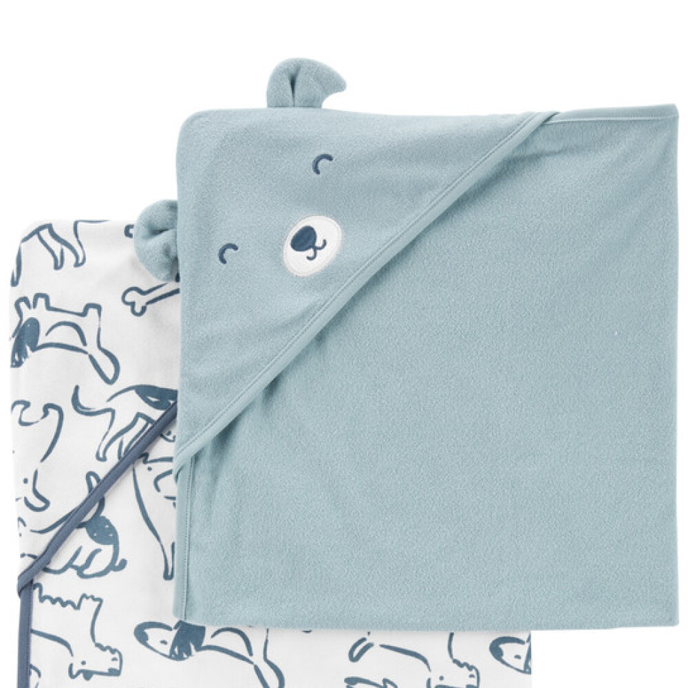 Set x2 toallas carters celeste