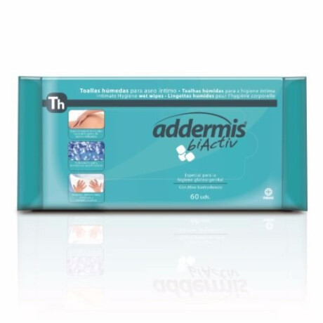Toalla Húmeda Addermis para Higiene Corporal 60 Unidades – Limpieza Suave Toalla Húmeda Addermis para Higiene Corporal 60 Unidades – Limpieza Suave