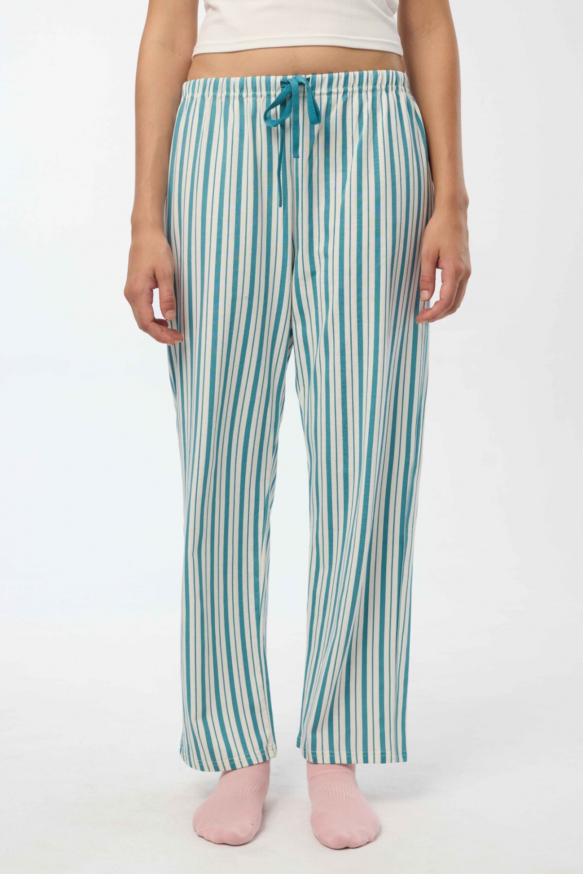 Pantalón Berta Rayas Verde