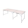MESA PLEGABLE PORTATIL VALIJA 180X74 BLANCA Mesa Plegable Portatil Valija 180x74 Blanca
