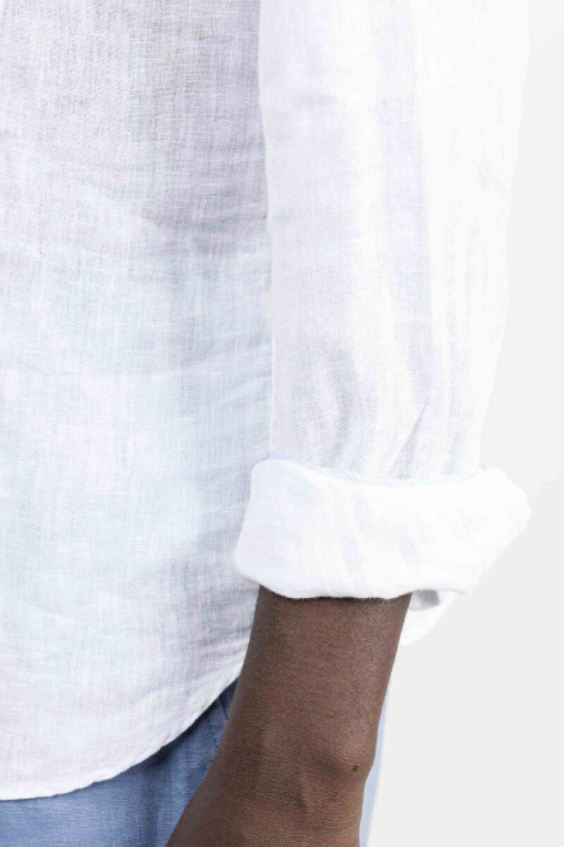 Camisa Lino El Ganso Blanca