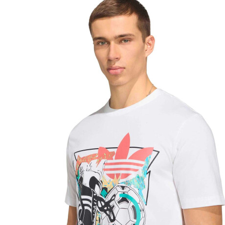 Remera Anime Ftbl T De Hombre Blanco