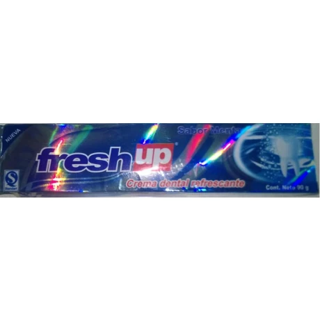 CREMA DENTAL FRESH UP MENTA 90 GR CREMA DENTAL FRESH UP MENTA 90 GR