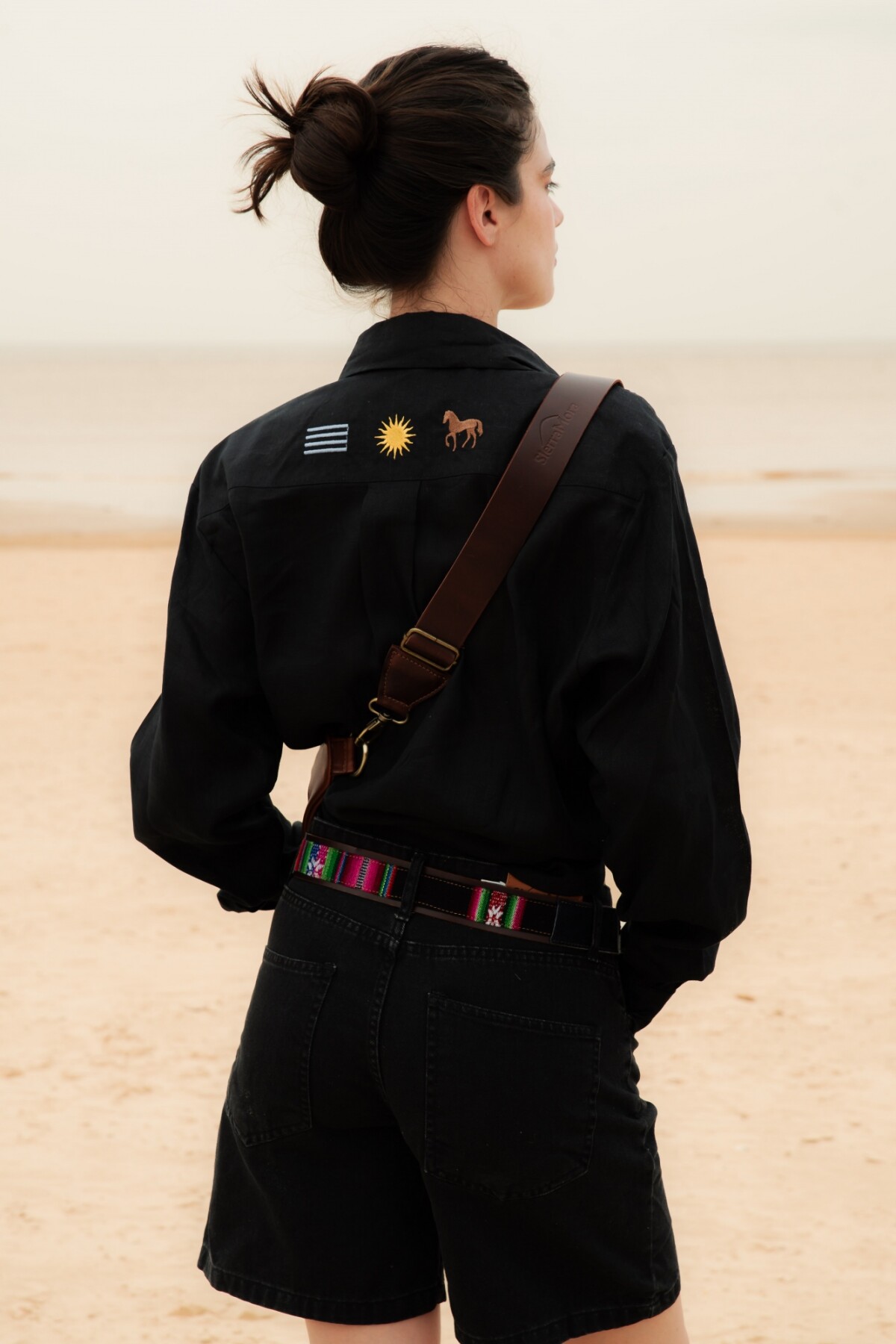 Charrúa Shirt Lino Negro