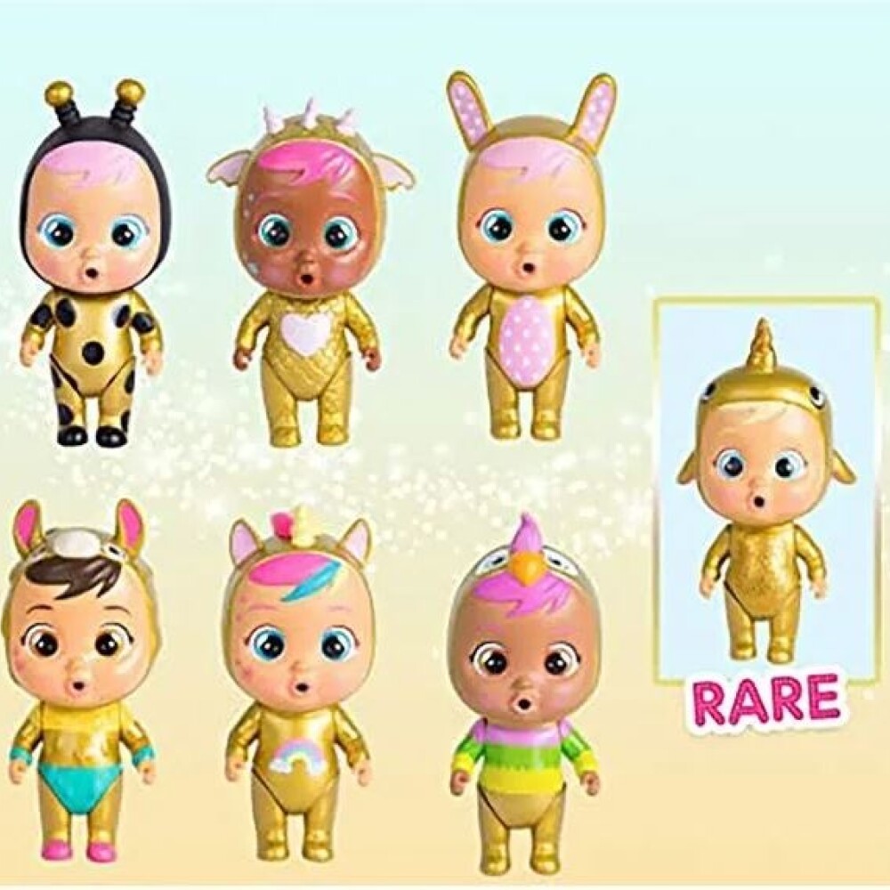 Bebés Llorones Cry babies Magic Tears Edición Dorada CRY BABY / MAGIC TEARS EDICION DORADA EXHIBIDOR X6