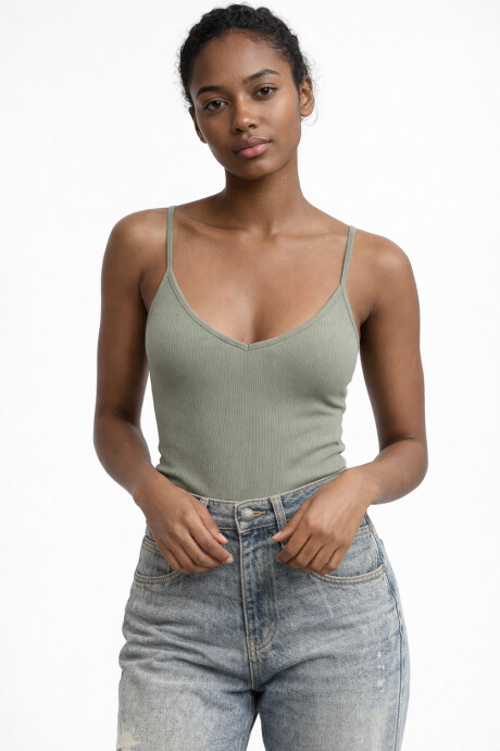 Tops Ambrosio Verde Azulado